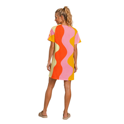 T-Shirt Dress Sunset