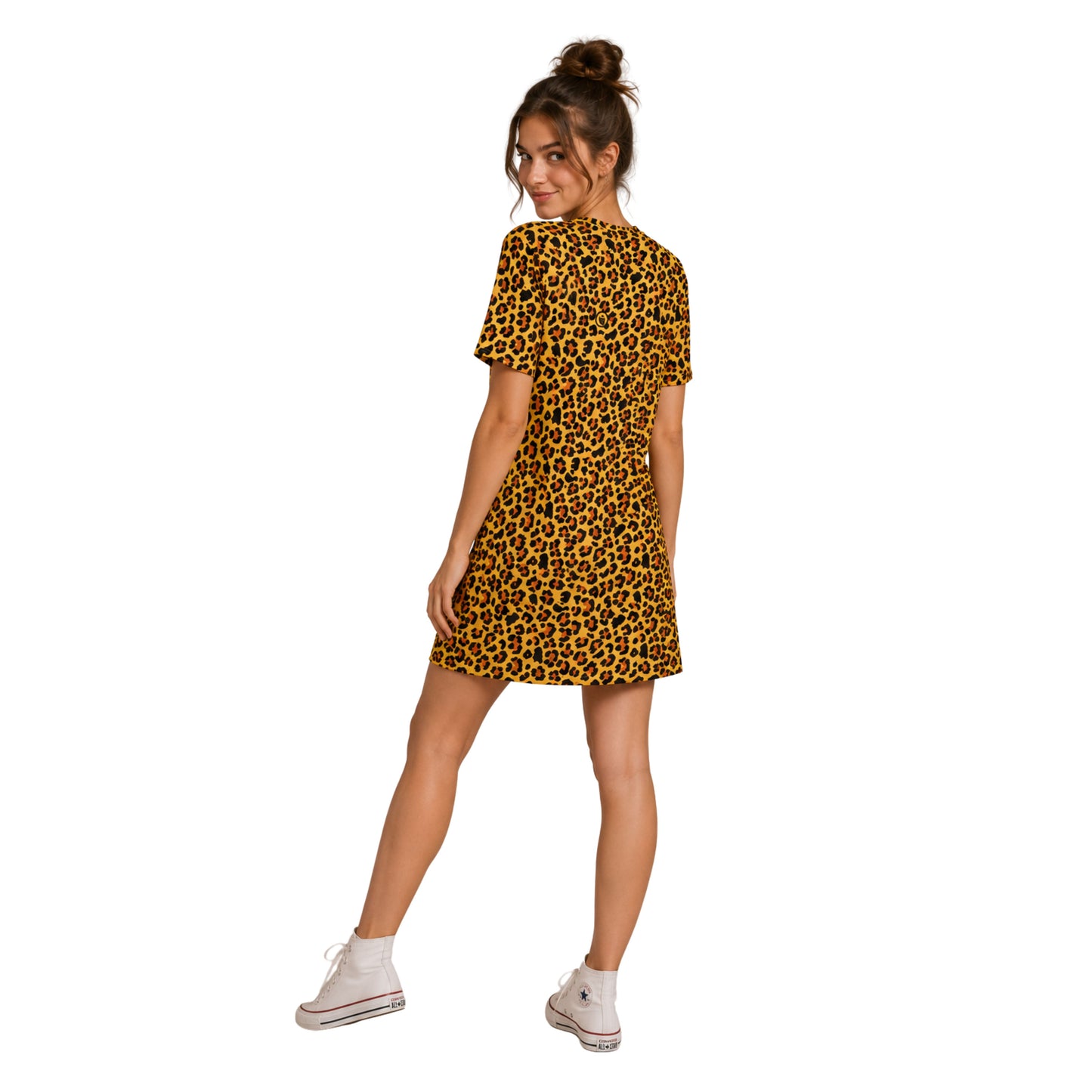 T-Shirt Dress Leopard