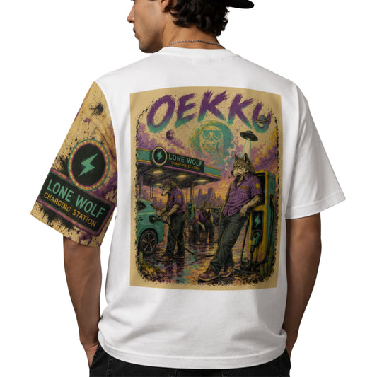 Men's Cotton Tee Wolf