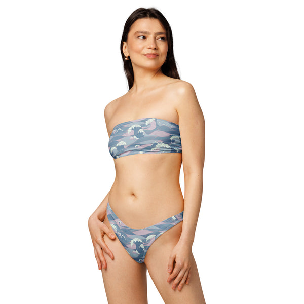 Bandeau Bikini Blue Sea