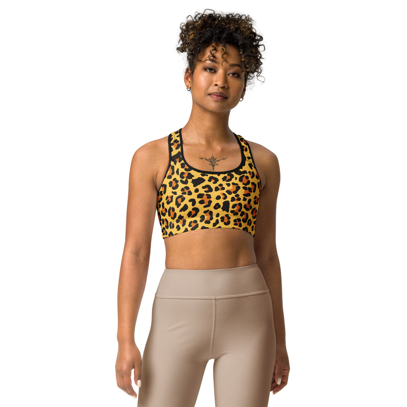 Sports bra Leopard