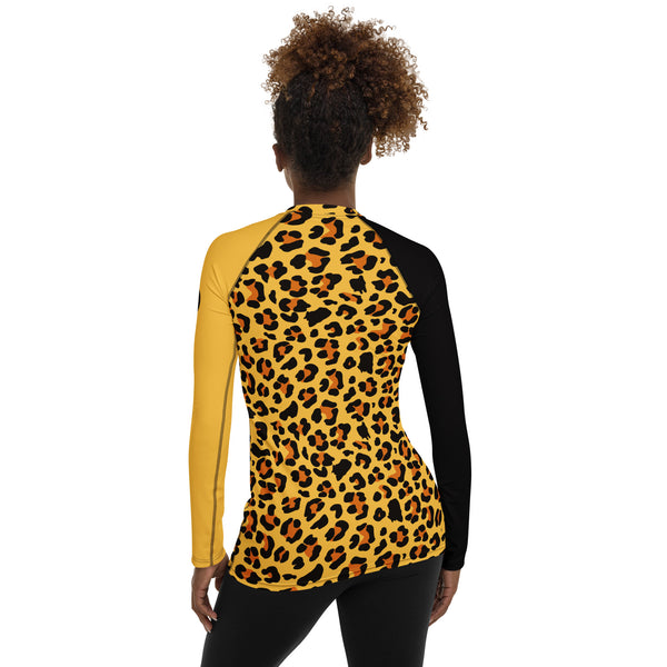Women's Rash Guard Leopard