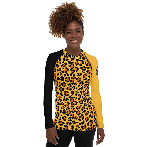 Women's Rash Guard Leopard