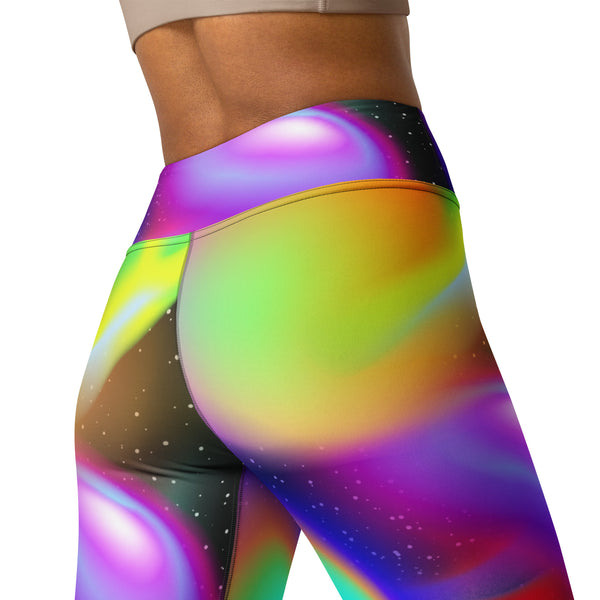 Leggings esportivas e de ioga Space Dream
