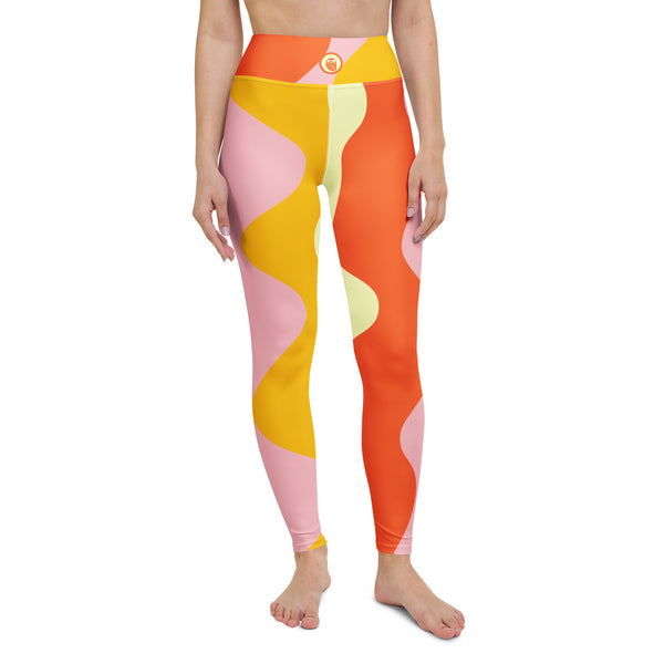 Sport and Yoga Leggings Sunset