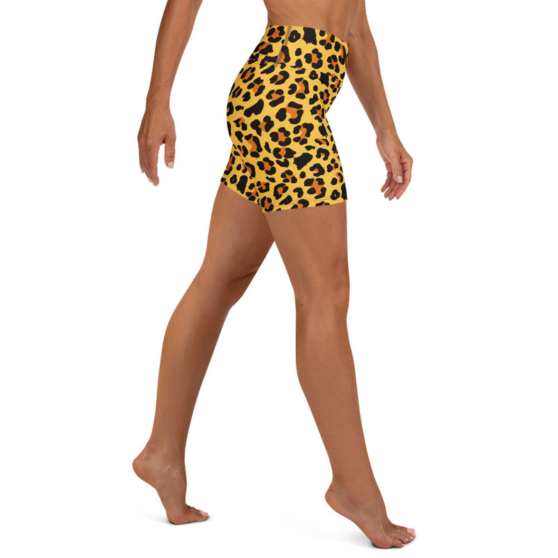 Athletic Shorts Leopard
